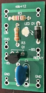 Relay Driver with LED Assembled PCB