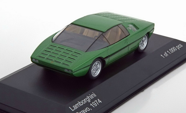 1:43 O Scale BERTONE BRAVO Model Green