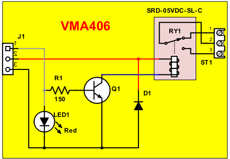 VMA406 Relay Module with LED